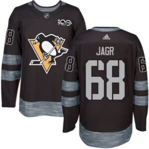 68619226bc695_1 Penguins #68 Jaromir Jagr Black 1917-2017 100th Anniversary Stitched NHL Jersey