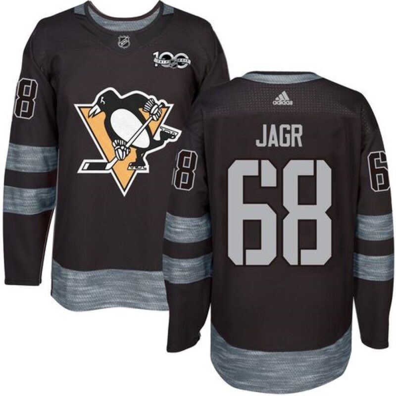 68619226bc695_1 Penguins #68 Jaromir Jagr Black 1917-2017 100th Anniversary Stitched NHL Jersey