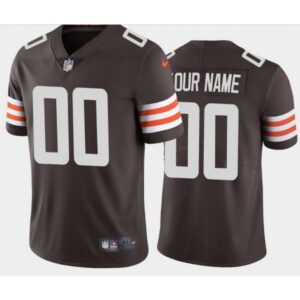 6861922e9e0b8_1 Men's Cleveland Browns Customized 2020 New Brown Team Color Vapor Untouchable NFL Stitched Limited Jersey