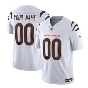 68619296a1065_1 Men's Cincinnati Bengals Active Player Custom 2023 F.U.S.E. White Vapor Untouchable Limited Stitched Jersey