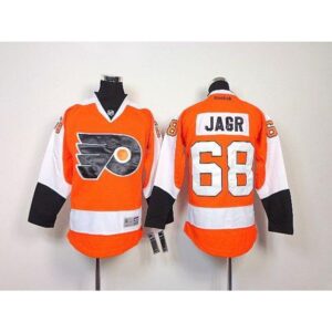 686192a1b8b68_1 Flyers #68 Jaromir Jagr Orange Stitched Youth NHL Jersey