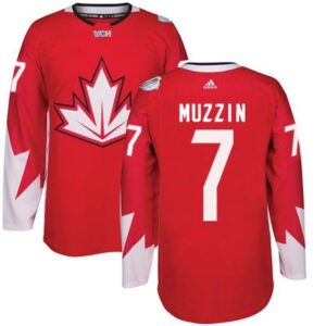 686192abab6c8_1 Team Canada #7 Jake Muzzin Red 2016 World Cup Stitched Youth NHL Jersey