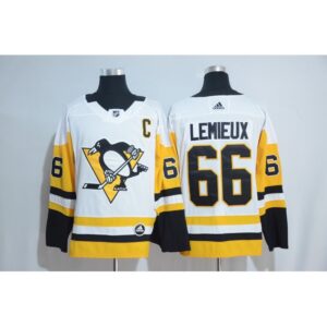 686192c3efca8_1 Men's Pittsburgh Penguins #66 Mario Lemieux White Road Authentic Stitched NHL Jersey