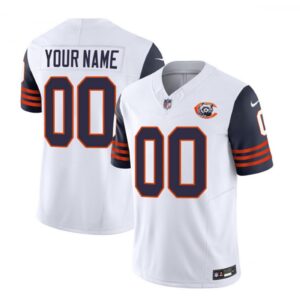 686192f500bcb_1 Men's Chicago Bears Active Player Custom 2023 F.U.S.E. White/Navy Throwback Limited Stitched Football Jersey
