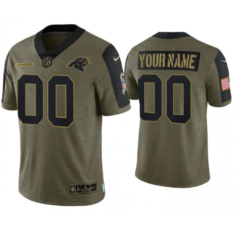 6861933c9d601_1 Men's Carolina Panthers ACTIVE PLAYER Custom 2021 Olive Salute To Service Limited Stitched Jersey