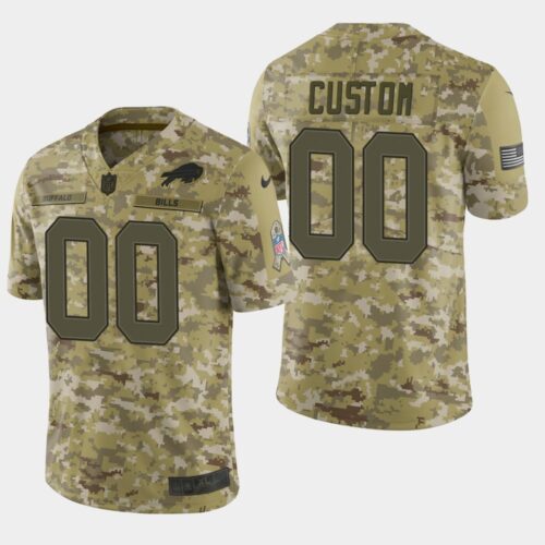68619370daa58_1 Men's Buffalo Bills Customized Camo Salute To Service NFL Stitched Limited Jersey