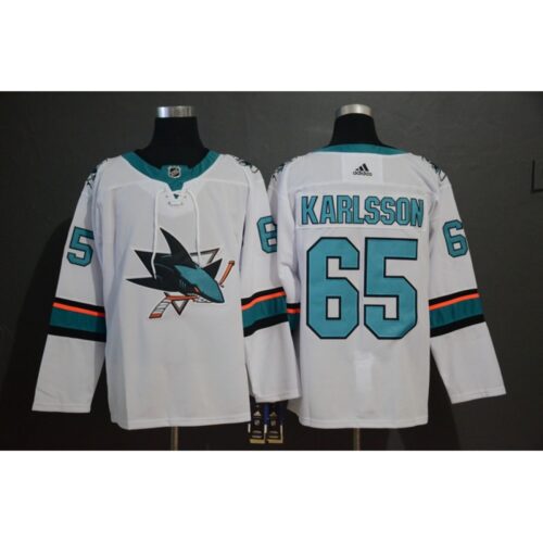 686193c894006_1 Men's San Jose Sharks #65 Erik Karlsson White Stitched NHL Jersey