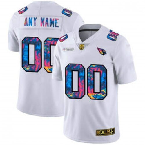 6861944b4e6a7_1 Men's Arizona Cardinals Customized 2020 White Crucial Catch Limited Stitched Jersey