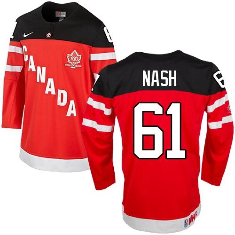 686194bc82567_1 Olympic CA. #61 Rick Nash Red 100th Anniversary Stitched NHL Jersey