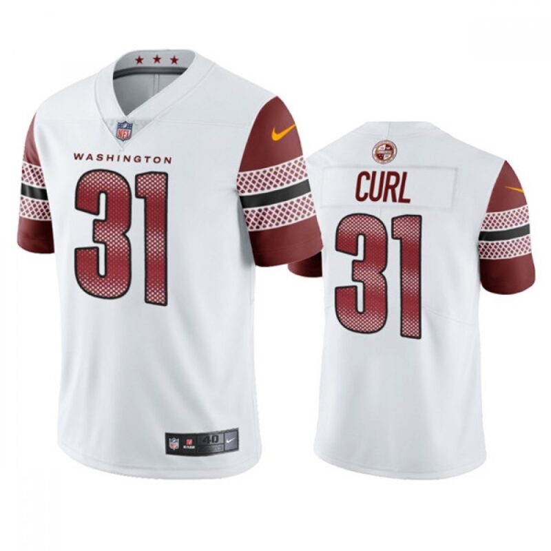 686194df45b49_1 Men's Washington Commanders #31 Kamren Curl White Vapor Untouchable Stitched Football Jersey