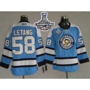 6861952aded86_1 Penguins #58 Kris Letang Blue 2016 Stanley Cup Champions Stitched NHL Jersey