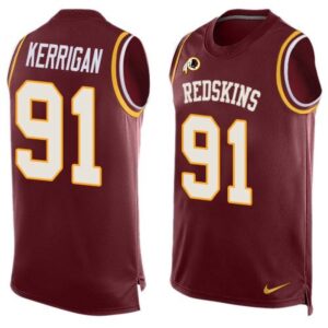 6861952ae06f9_1 Redskins #91 Ryan Kerrigan Burgundy Red Team Color Men's Stitched NFL Limited Tank Top Jersey