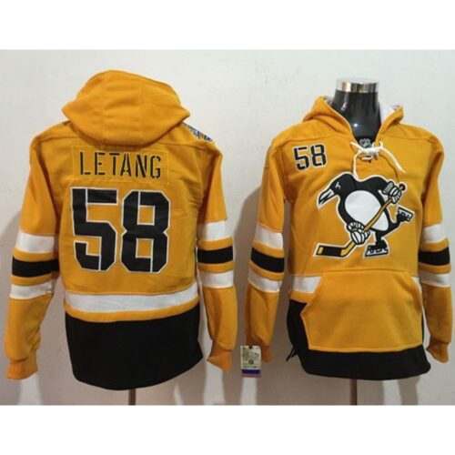 6861953a23442_1 Penguins #58 Kris Letang Gold Sawyer Hooded Sweatshirt 2017 Stadium Series Stitched NHL Jersey