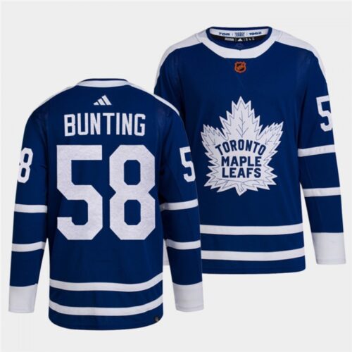 6861959a9695a_1 Men's Toronto Maple Leafs #58 Michael Bunting Blue 2022-23 Reverse Retro Stitched Jersey