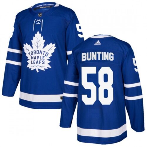 6861959d946a7_1 Men's Toronto Maple Leafs #58 Michael Bunting Blue Stitched Jersey