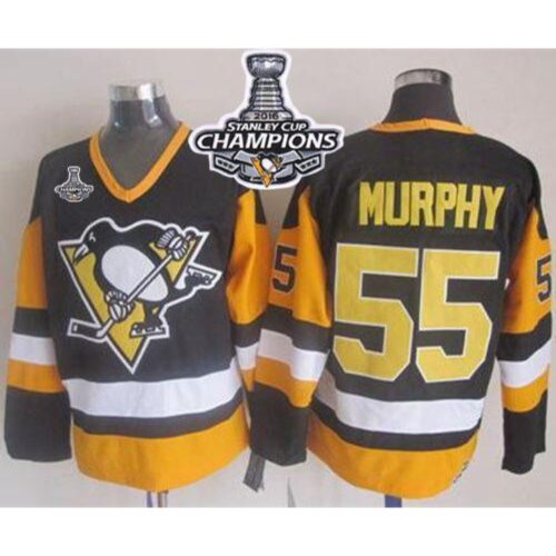 68619640f353d_1 Penguins #55 Larry Murphy Black CCM Throwback 2016 Stanley Cup Champions Stitched NHL Jersey