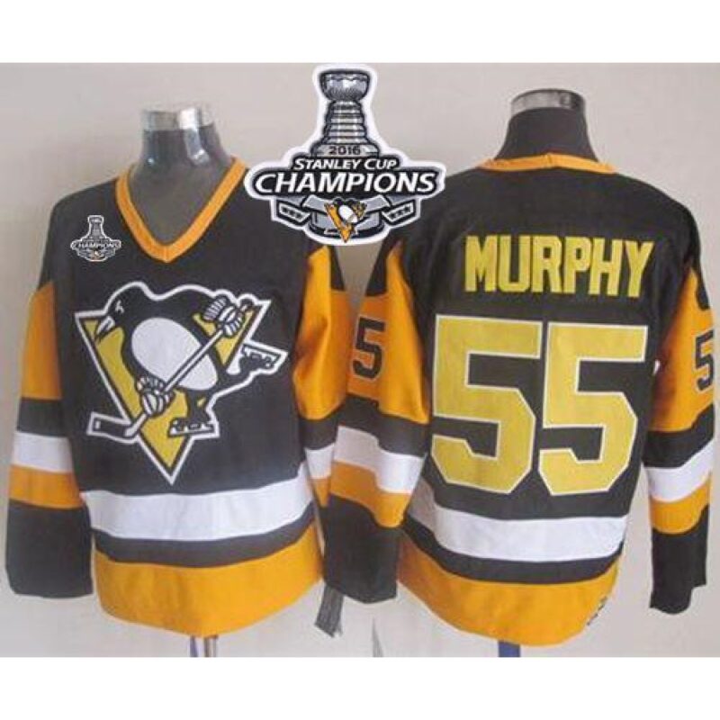 68619640f353d_1 Penguins #55 Larry Murphy Black CCM Throwback 2016 Stanley Cup Champions Stitched NHL Jersey