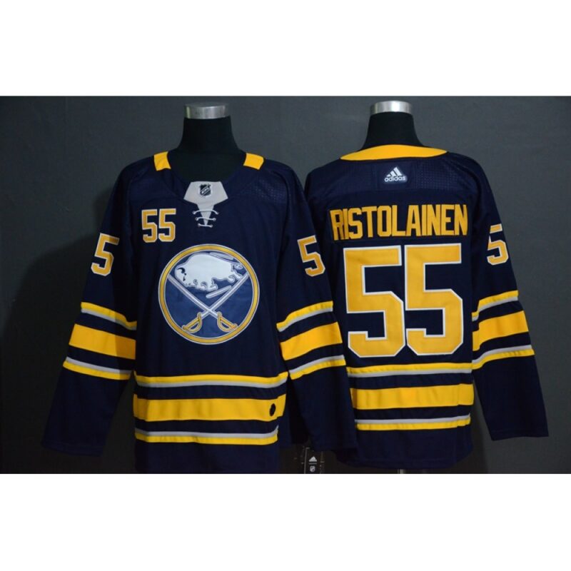6861969f1a05c_1 Men's Buffalo Sabres #55 Rasmus Ristolainen Navy Stitched NHL Jersey