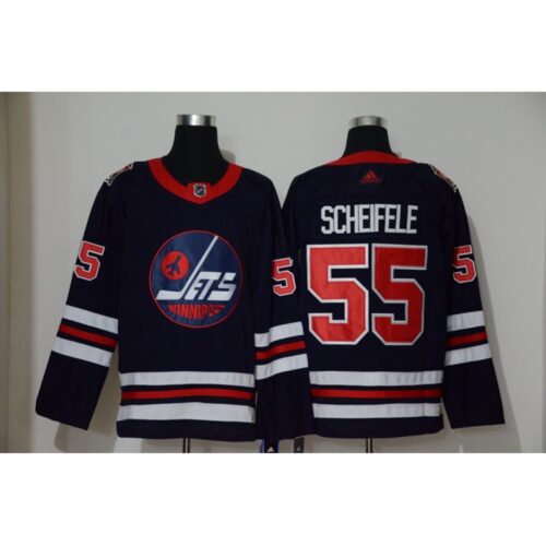 686196c96cad4_1 Men's Winnipeg Jets #55 Mark Scheifele Navy Stitched NHL Jersey
