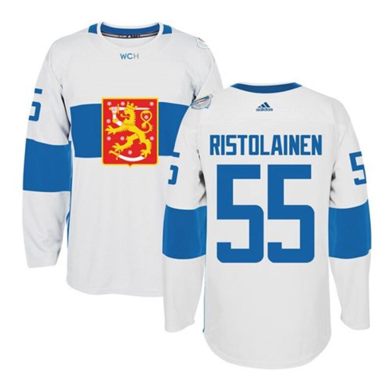 686196fed2000_1 Team Finland #55 Rasmus Ristolainen White 2016 World Cup Stitched NHL Jersey
