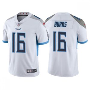 68619824a6698_1 Men's Tennessee Titans #16 Treylon Burks White Vapor Untouchable Stitched Jersey