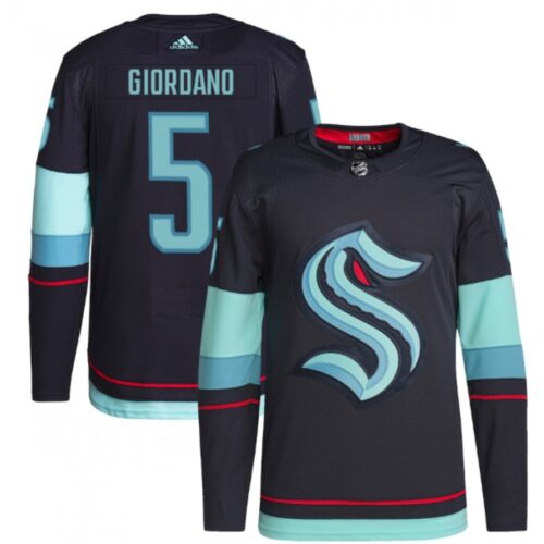 686198493e35b_1 Men's Seattle Kraken #5 Mark Giordano Navy Stitched Jersey