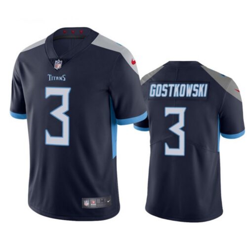 68619891531c0_1 Men's Tennessee Titans #3 Stephen Gostkowski Navy Vapor Untouchable Stitched Jersey