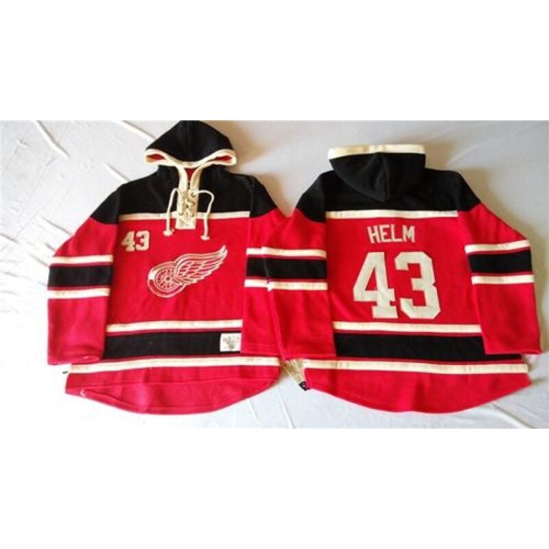 686198cea1757_1 Red Wings #43 Darren Helm Red Sawyer Hooded Sweatshirt Stitched NHL Jersey