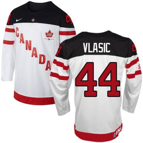 686199a2757bf_1 Olympic CA. #44 Marc-Edouard Vlasic White 100th Anniversary Stitched NHL Jersey