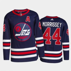 686199ae7603c_1 Men's Winnipeg Jets #44 Josh Morrissey 2021/22 Navy Stitched Jersey