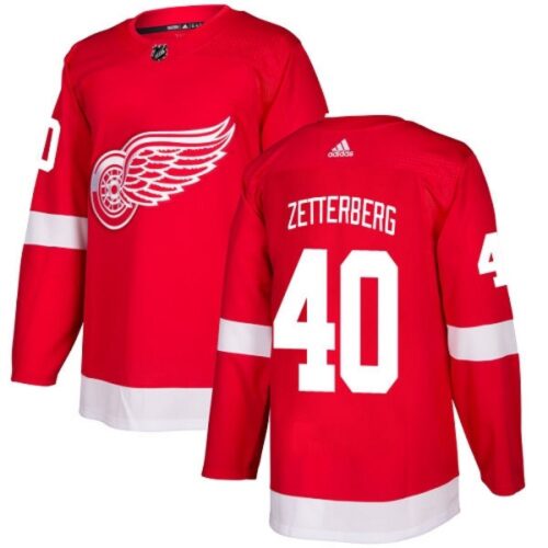 686199cef19b6_1 Men's Detroit Red Wings #40 Henrik Zetterberg Red Stitched NHL Jersey
