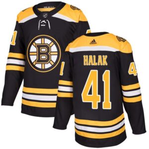 68619a2b32a1e_1 Men's Boston Bruins #41 Jaroslav Halak Black Stitched NHL Jersey