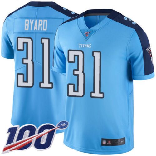 68619a86afdb3_1 Men's Tennessee Titans #31 Kevin Byard Blue 2019 100th Season Vapor Untouchable Limited Stitched NFL Jersey