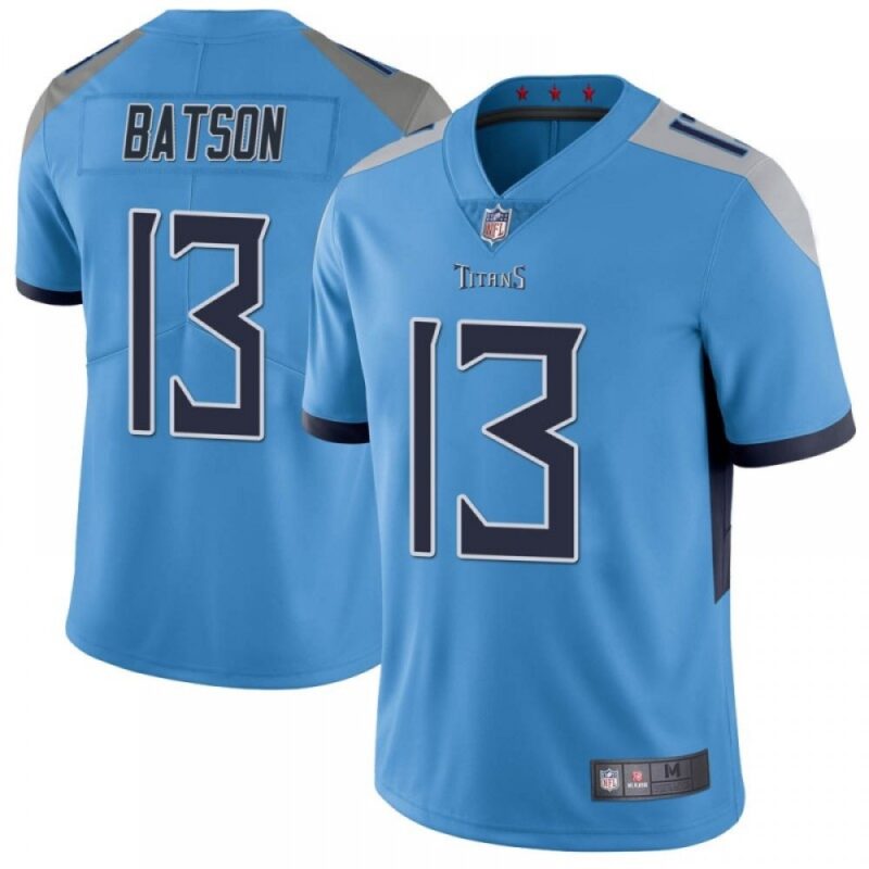 68619ac48fc5e_1 Men's Tennessee Titans #13 Cameron Batson Blue Vapor Untouchable Stitched Jersey