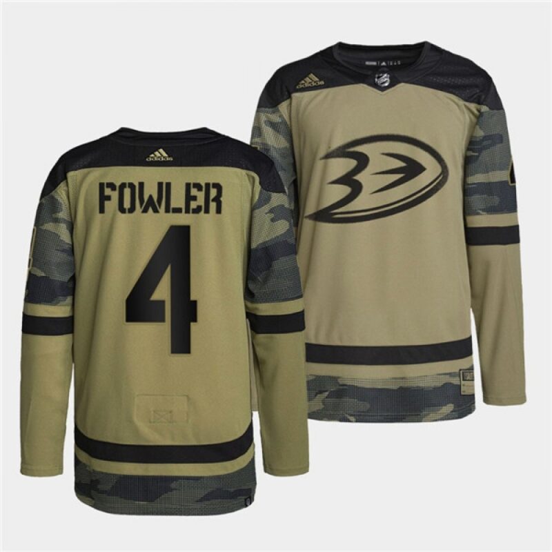 68619acfa8015_1 Men's Anaheim Ducks #4 Cam Fowler 2022 Camo Military Appreciation Night Stitched Jersey