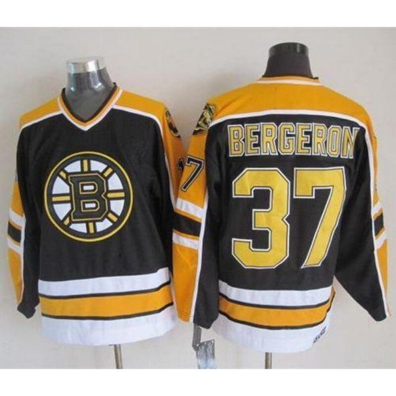 68619adba8e63_1 Bruins #37 Patrice Bergeron Black CCM Throwback New Stitched NHL Jersey