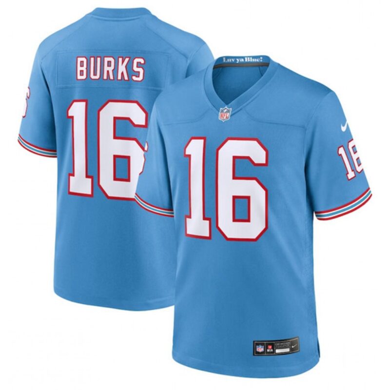 68619ae9f222b_1 Men's Tennessee Titans #16 Treylon Burks Light Blue Throwback Player Stitched Game Jersey