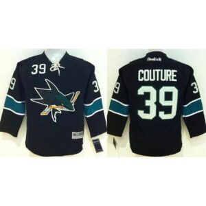 68619b65c3ee0_1 Sharks #39 Logan Couture Black Stitched Youth NHL Jersey