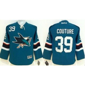 68619b68a9d67_1 Sharks #39 Logan Couture Green Stitched Youth NHL Jersey