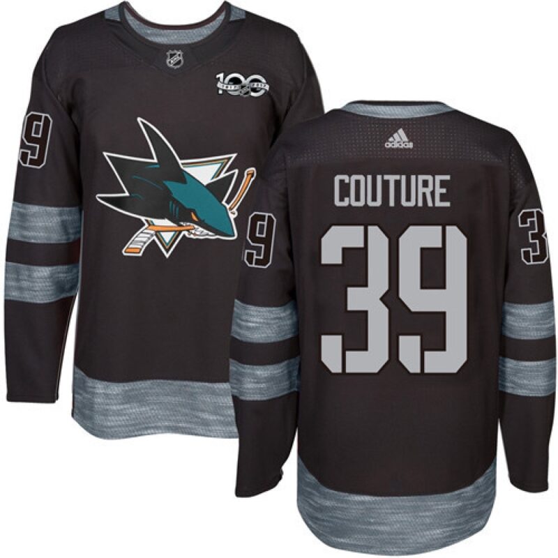 68619b7184503_1 Sharks #39 Logan Couture Black 1917-2017 100th Anniversary Stitched NHL Jersey