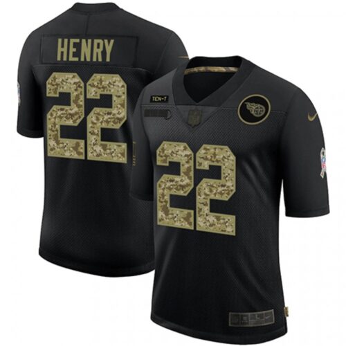 68619b9f10108_1 Men's Tennessee Titans #22 Derrick Henry Black Camo Salute To Service Limited Stitched Jersey