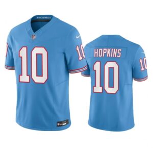 68619bd7aec3b_1 Men's Tennessee Titans #10 DeAndre Hopkins Light Blue 2023 F.U.S.E. Vapor Limited Throwback Stitched Football Jersey