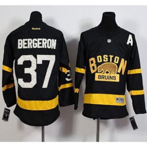 68619c4eaf889_1 Bruins #37 Patrice Bergeron Black 2016 Winter Classic Stitched Youth NHL Jersey