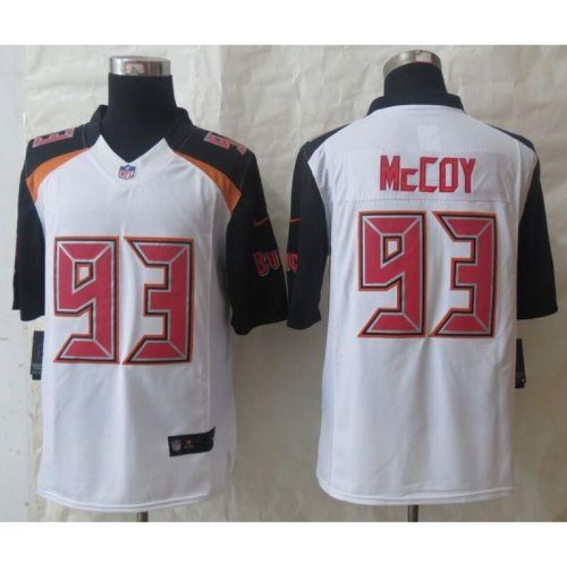 68619cba0526c_1 Buccaneers #93 Gerald McCoy White Men's Stitched NFL New Limited Jersey