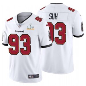 68619cbcd2d69_1 Men's Tampa Bay Buccaneers #93 Ndamukong Suh White 2021 Super Bowl LV Limited Stitched Jersey
