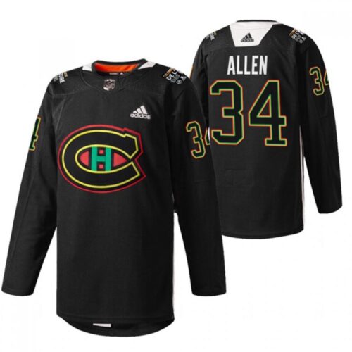 68619d188f8ab_1 Men's Montreal Canadiens #34 Jake Allen 2022 Black Warm Up History Night Stitched Jersey