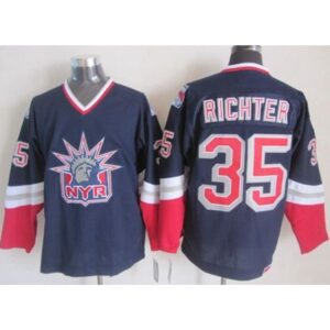 68619d33cd9ae_1 Rangers #35 Mike Richter Navy Blue CCM Statue of Liberty Stitched NHL Jersey