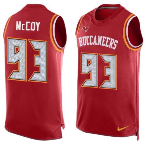 68619d4781d37_1 Buccaneers #93 Gerald McCoy Red Team Color Men's Stitched NFL Limited Tank Top Jersey