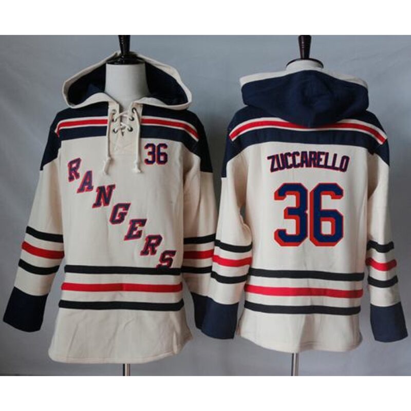 68619d5487a96_1 Rangers #36 Mats Zuccarello Cream Sawyer Hooded Sweatshirt Stitched NHL Jersey