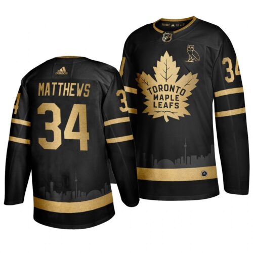 68619d70006fe_1 Men's Toronto Maple Leafs #34 Auston Matthews Black Golden City Edition Stitched NHL Jersey